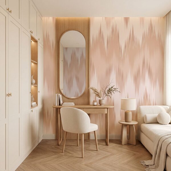 Pink and white zigzag pattern Pink and white zigzag pattern