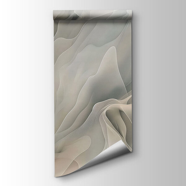Ethereal waves in soft hues