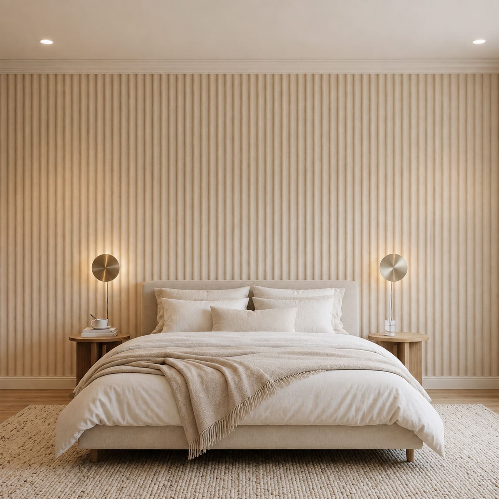 Elegant vertical lines in soft hue Elegant vertical lines in soft hue