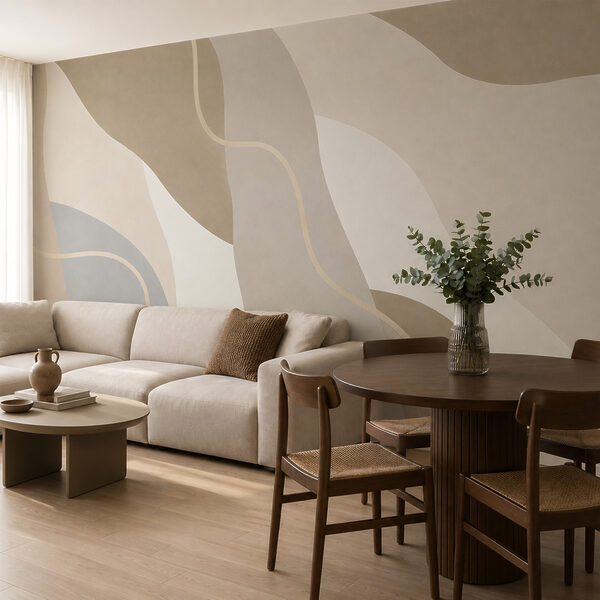 Soft waves of neutral tones Soft waves of neutral tones