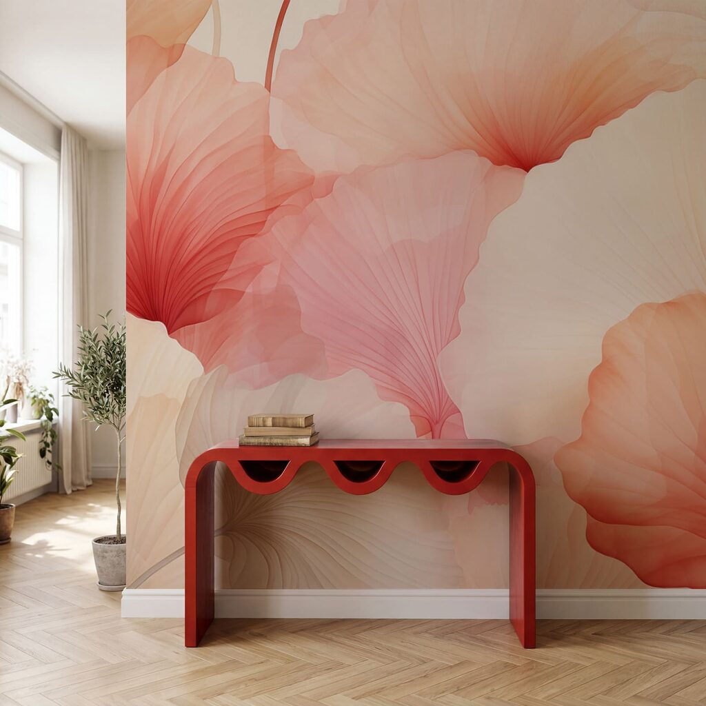 Soft petals in warm hues Soft petals in warm hues