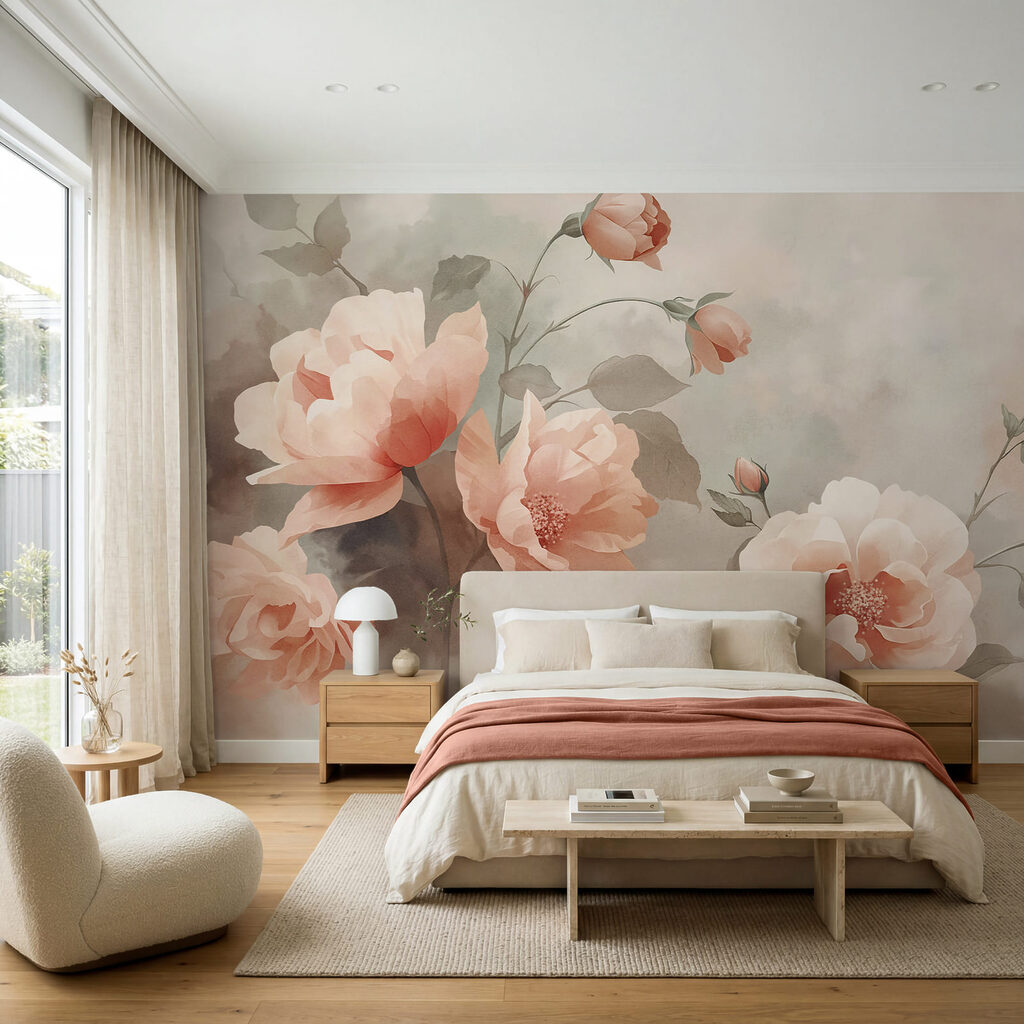 Soft blooms in gentle hues Soft blooms in gentle hues