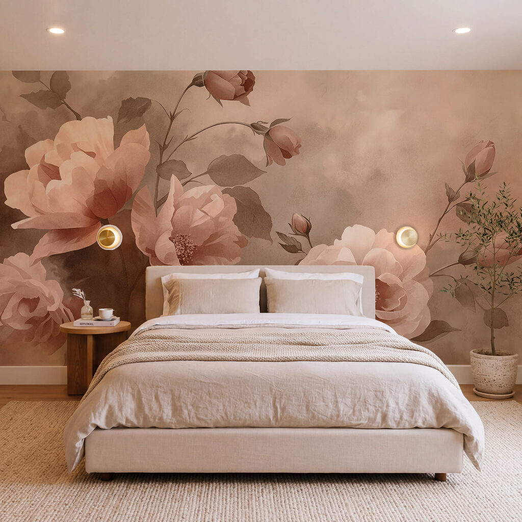 Delicate blooms in soft pastel hues Delicate blooms in soft pastel hues