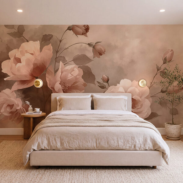 Delicate blooms in soft pastel hues Delicate blooms in soft pastel hues