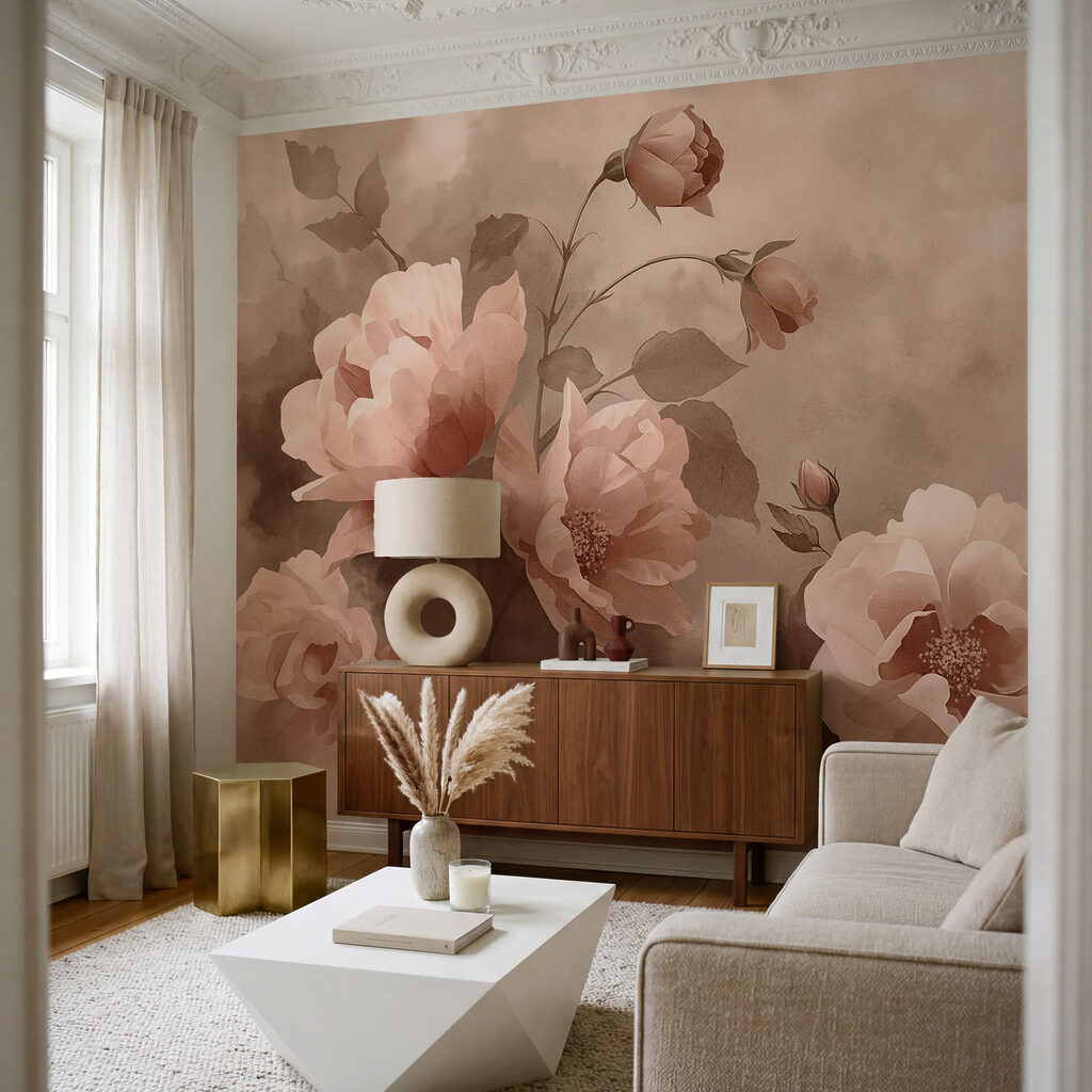 Delicate blooms in soft pastel hues Delicate blooms in soft pastel hues