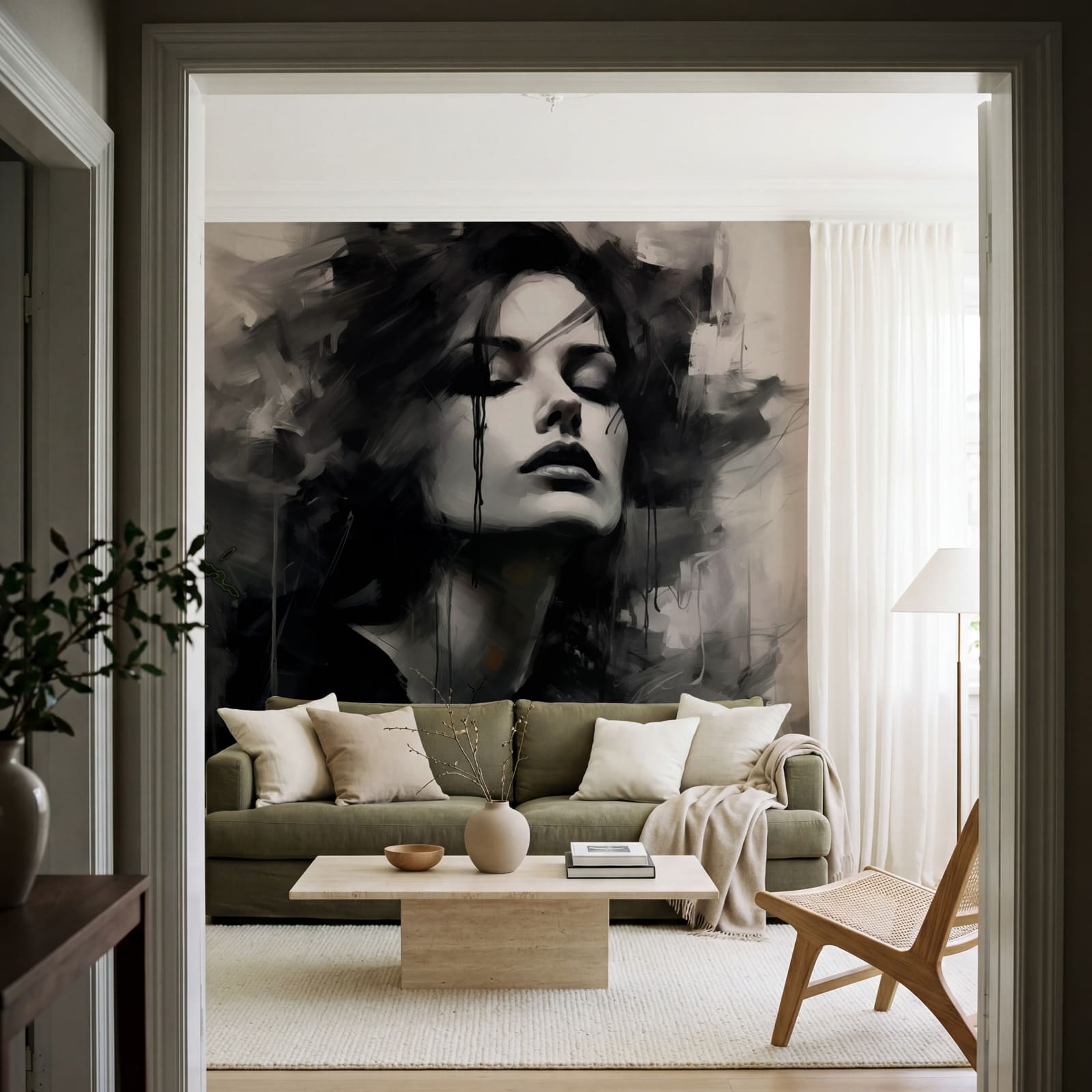 Ethereal beauty in dark tones Ethereal beauty in dark tones