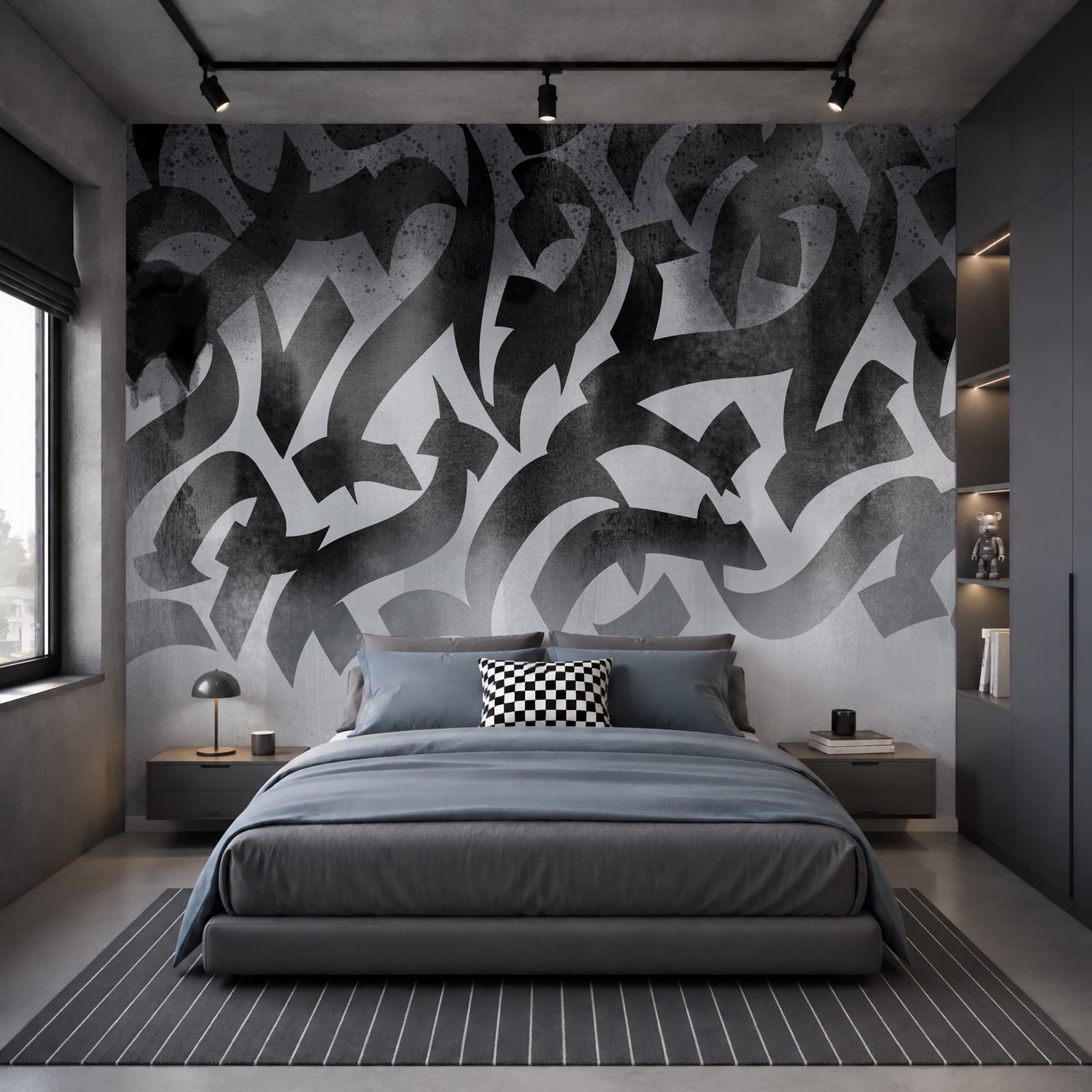 Black and white pattern Black and white pattern