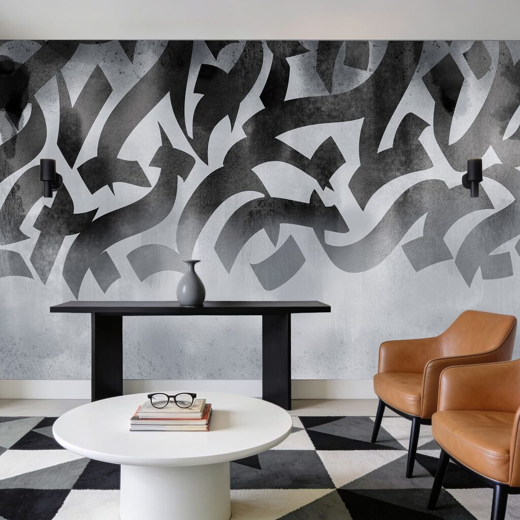Black and white pattern Black and white pattern