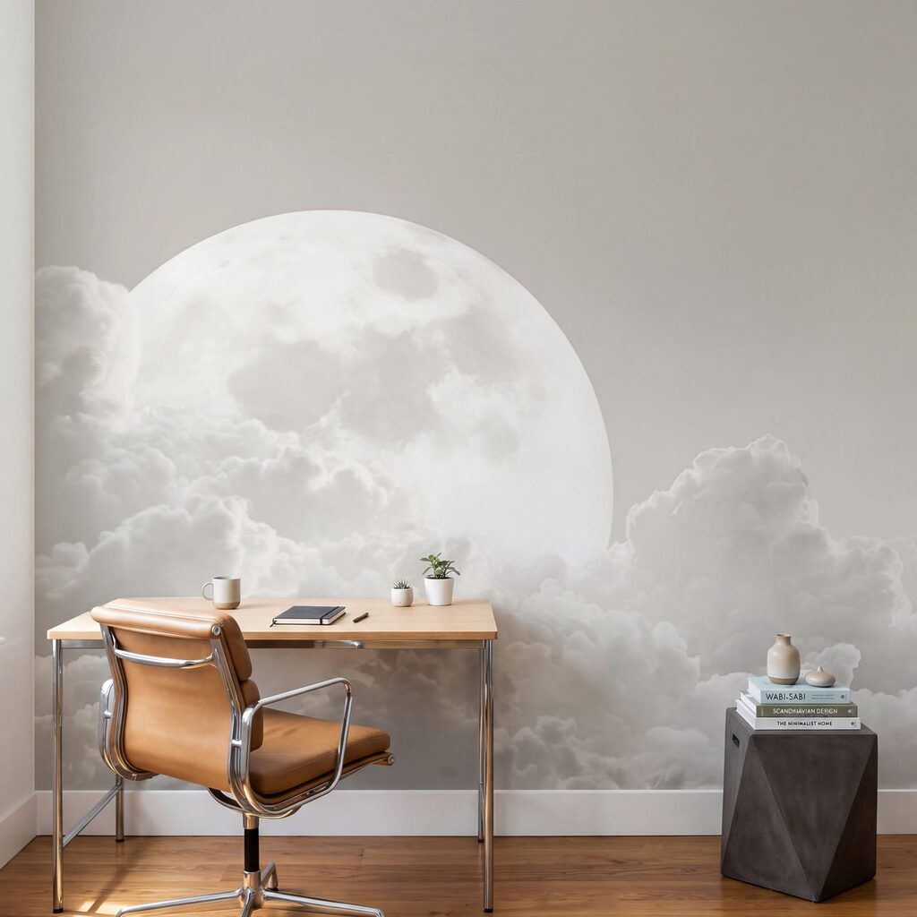 Full moon in the clouds Full moon in the clouds