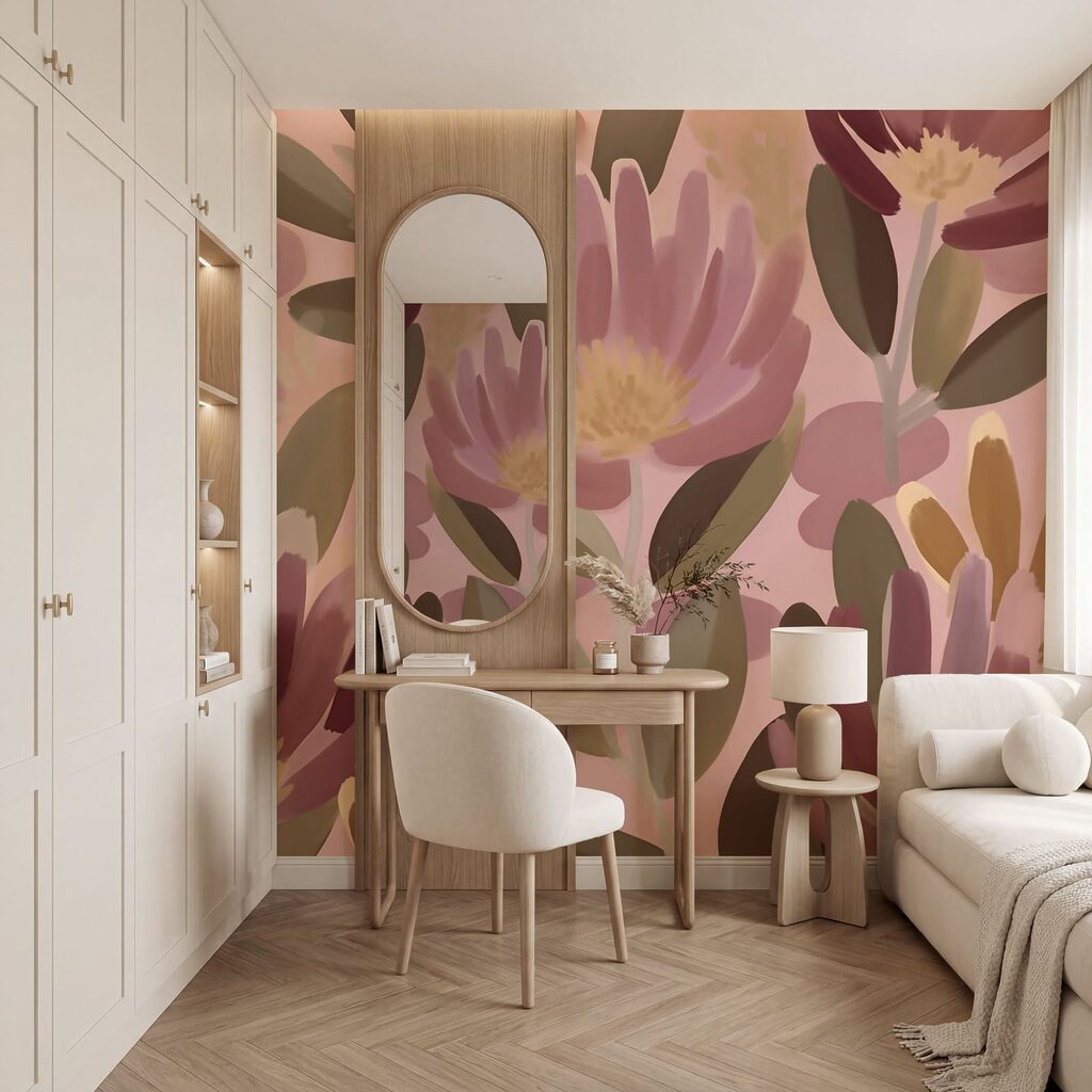 Vibrant flowers in soft hues Vibrant flowers in soft hues