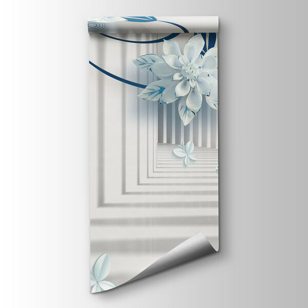 Delicate blooms and graceful butterflies Delicate blooms and graceful butterflies