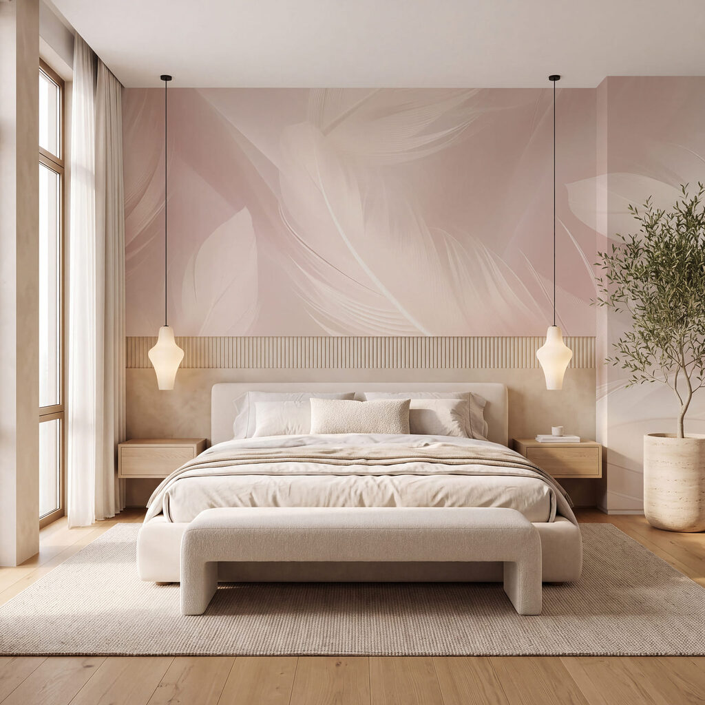 Gentle touches of soft elegance