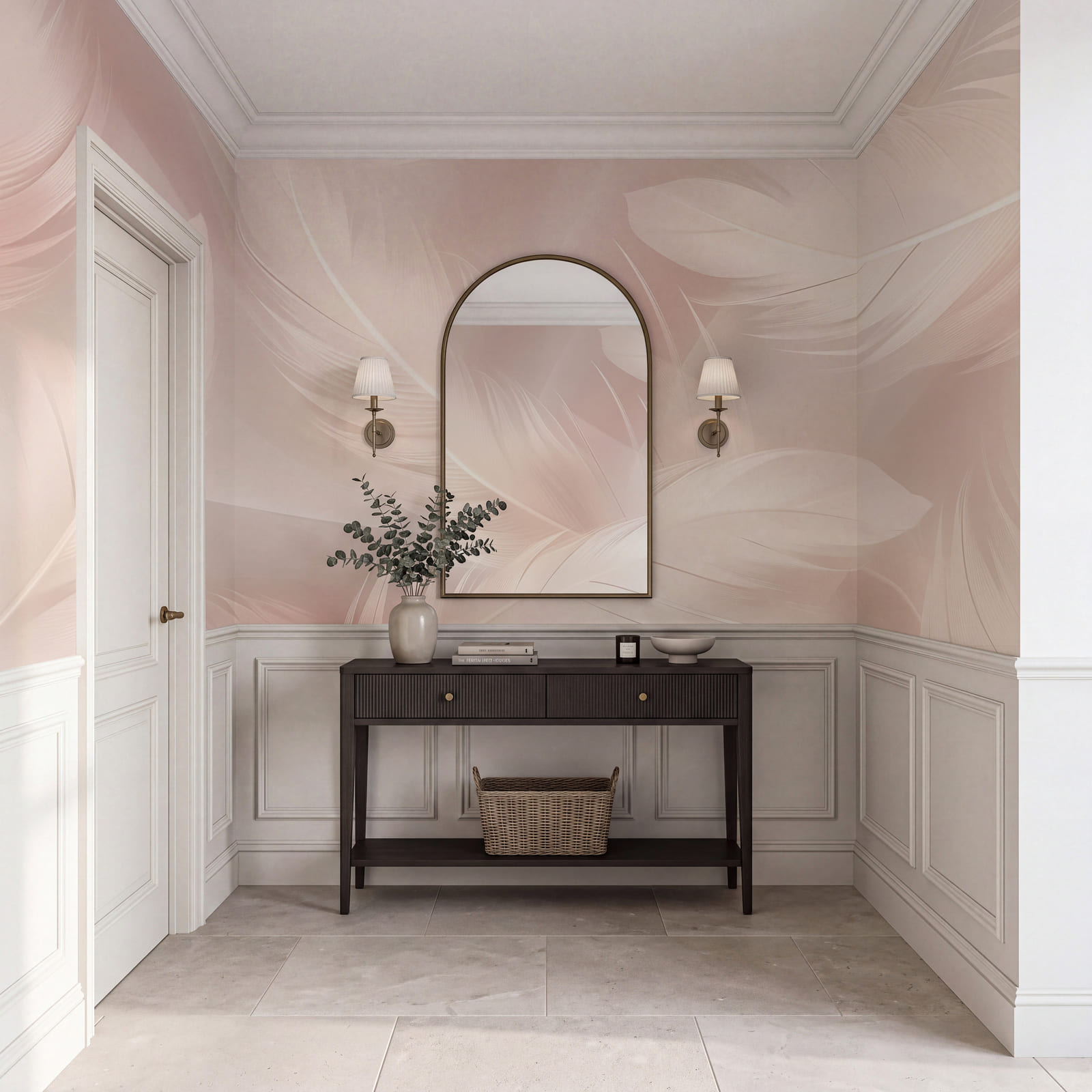 Gentle touches of soft elegance