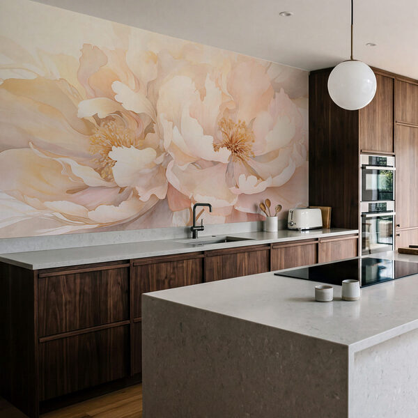 Soft blooms in warm pastel hues Soft blooms in warm pastel hues