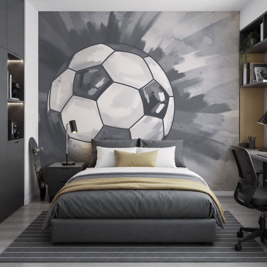 Football ball in the air Football ball in the air