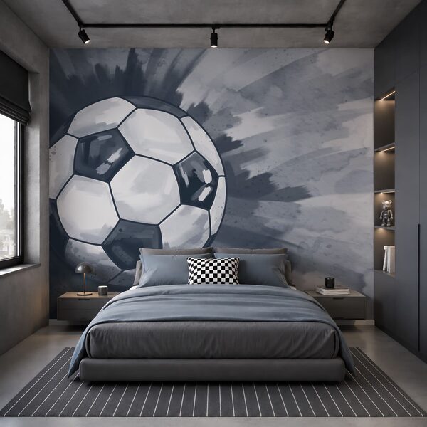 Football ball in the air Football ball in the air