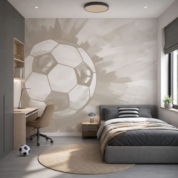 Football ball in the air Football ball in the air