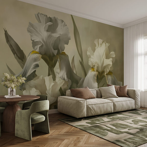 Delicate blooms with soft hues