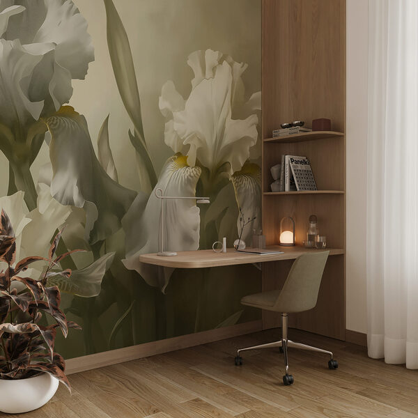 Delicate blooms with soft hues