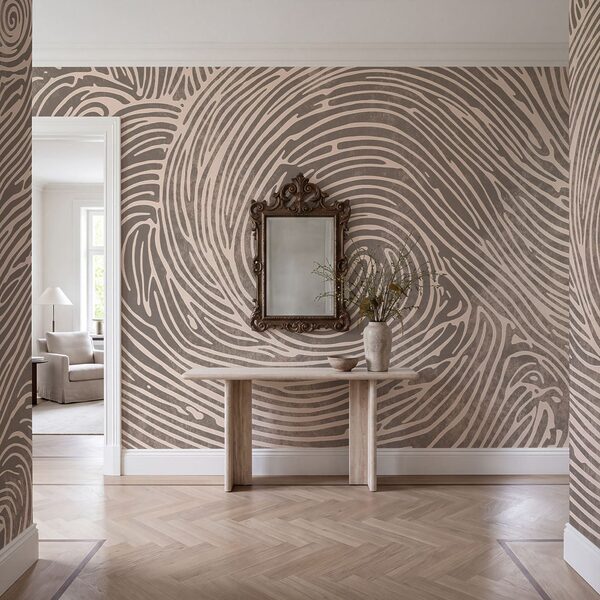 Intricate swirls create flowing patterns Intricate swirls create flowing patterns