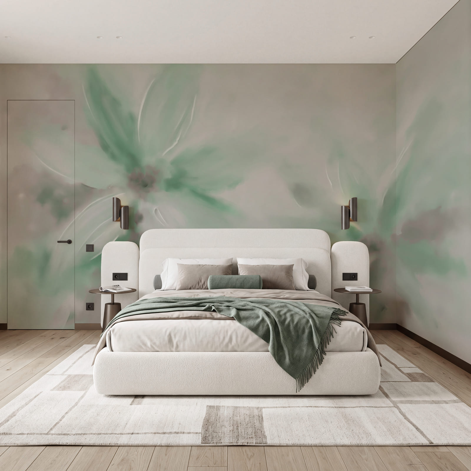 Soft floral whispers in pastel hues Soft floral whispers in pastel hues