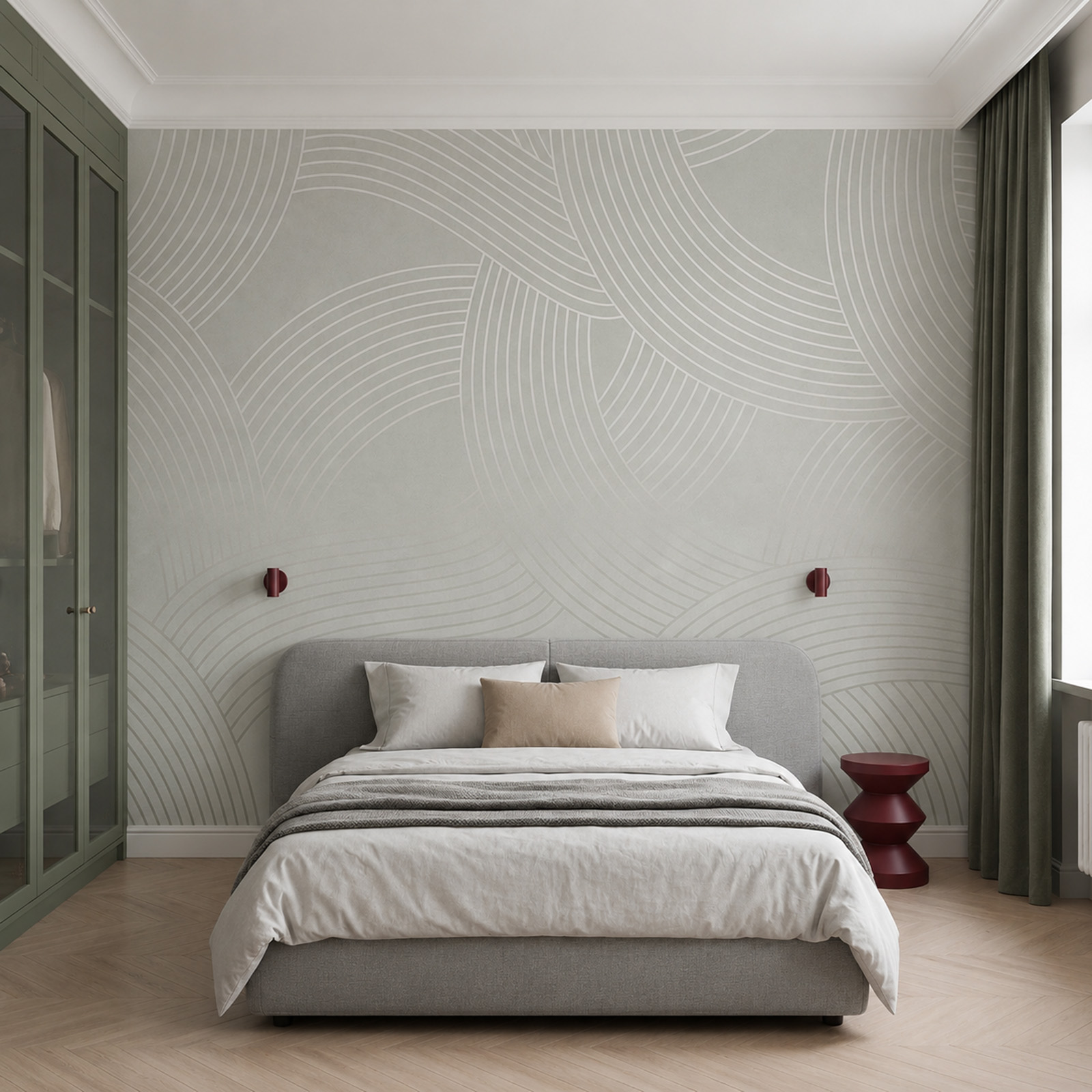 Soft curves create gentle movement Soft curves create gentle movement