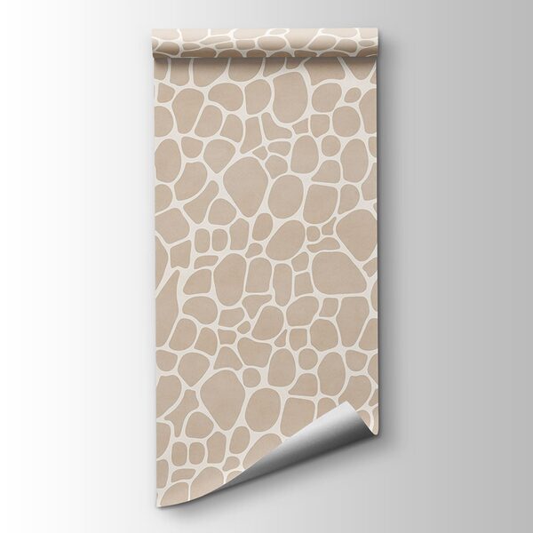 Pattern of white and tan stones