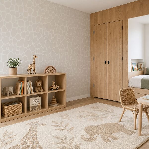 White and gray pattern