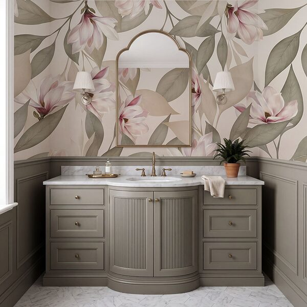 Delicate blooms in soft pastel tones Delicate blooms in soft pastel tones