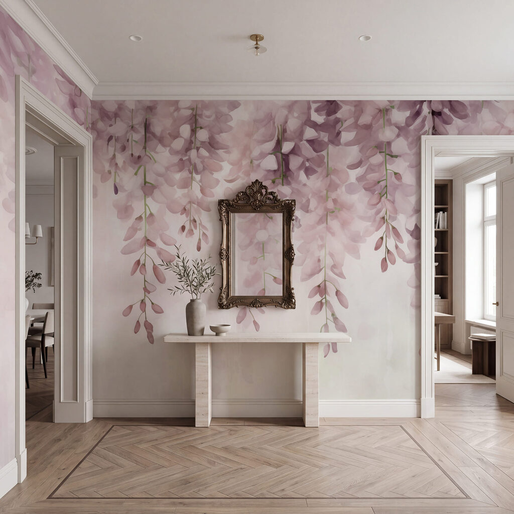 Delicate blooms in soft pastel hues Delicate blooms in soft pastel hues
