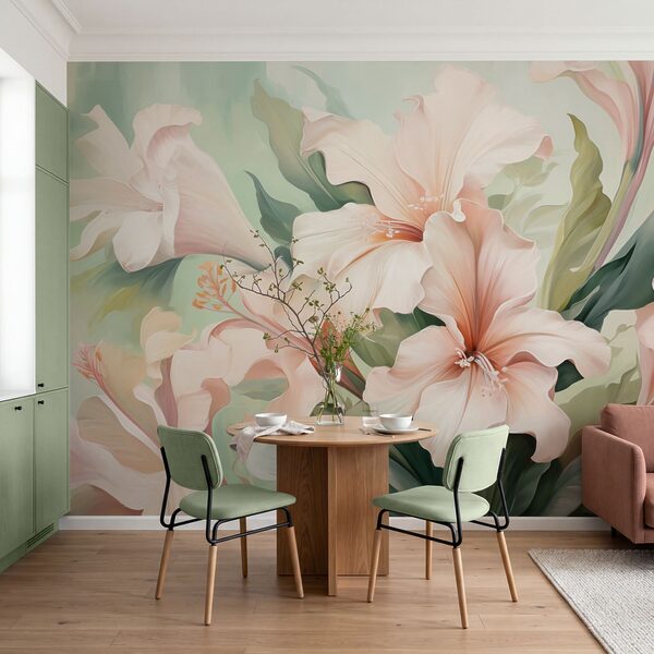 Delicate blooms in soft hues Delicate blooms in soft hues