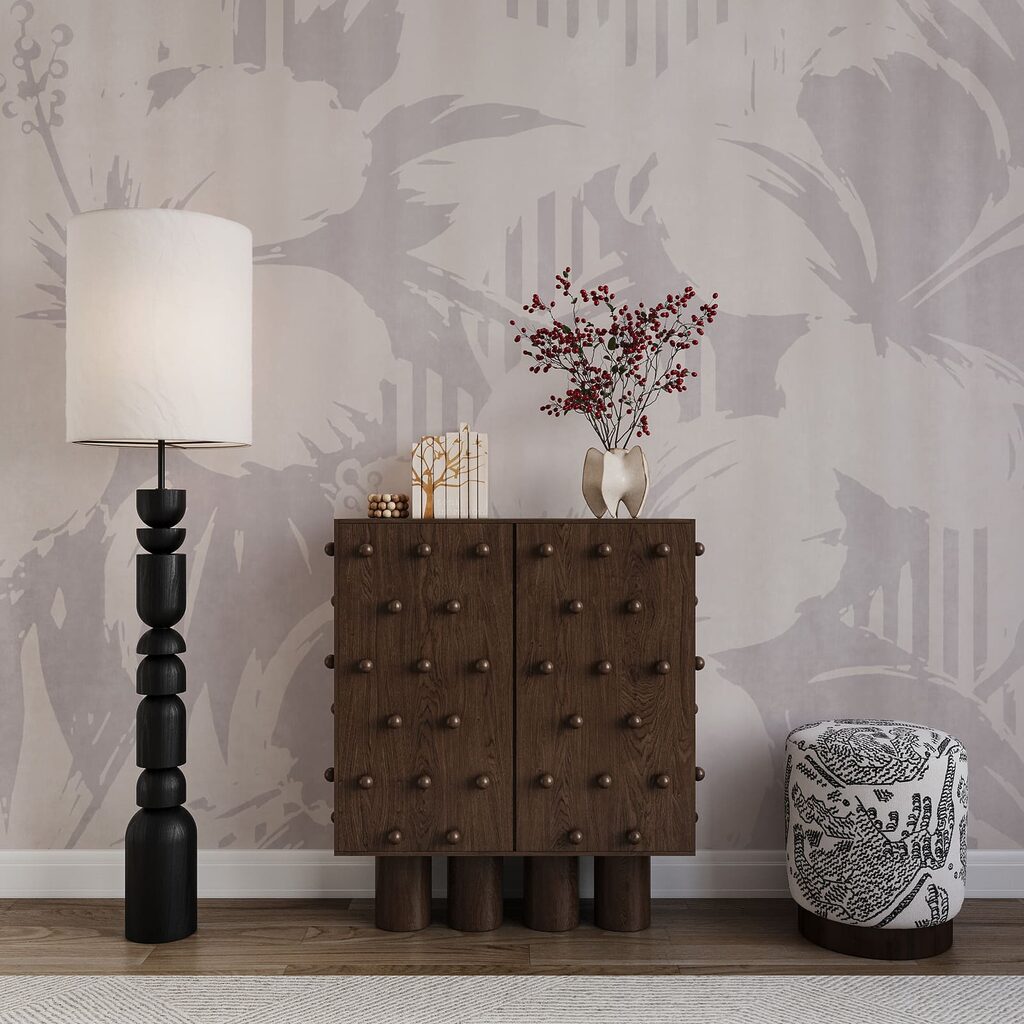 - Soft floral patterns for serene spaces
