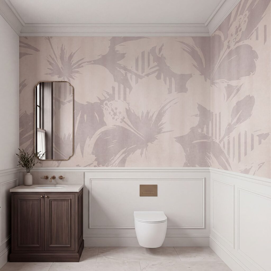 - Soft floral patterns for serene spaces