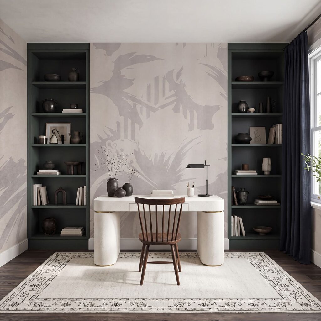- Soft floral patterns for serene spaces