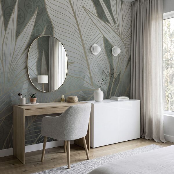 Elegant botanical design in soft hues Elegant botanical design in soft hues