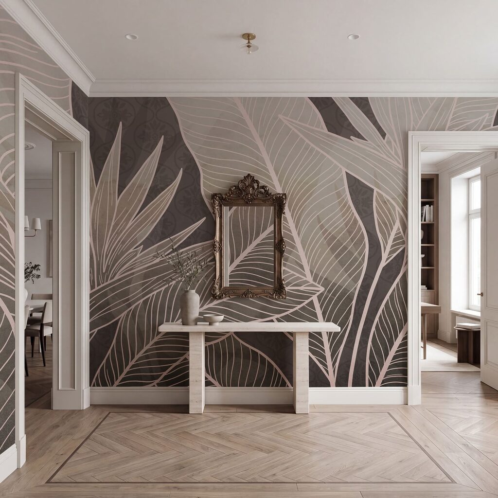 Soft hues in botanical elegance