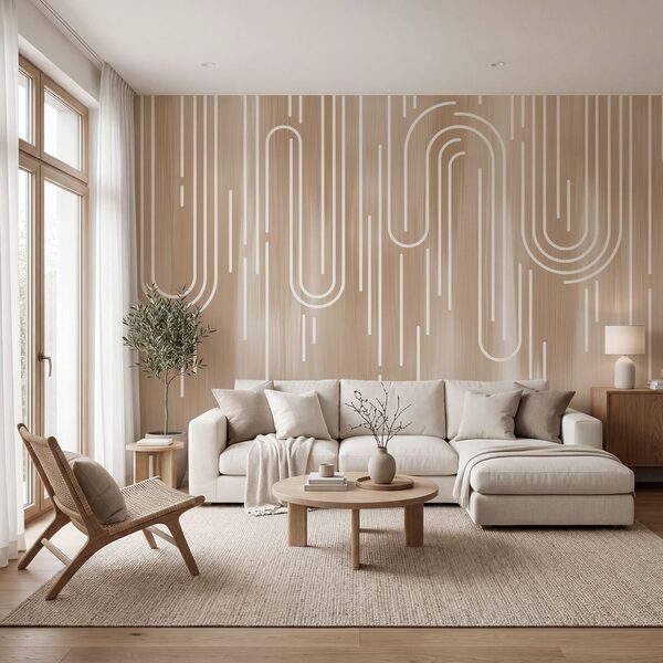 White lines on a brown background White lines on a brown background