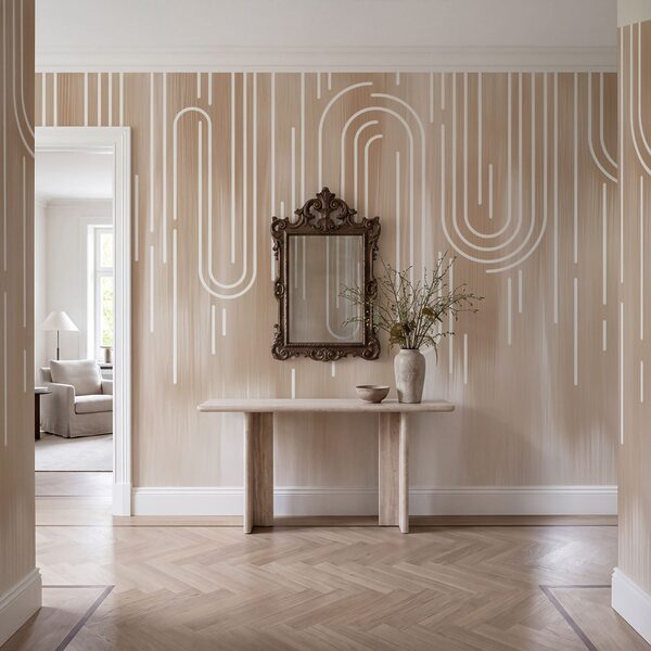 White lines on a brown background White lines on a brown background