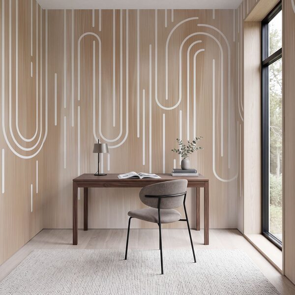 White lines on a brown background White lines on a brown background