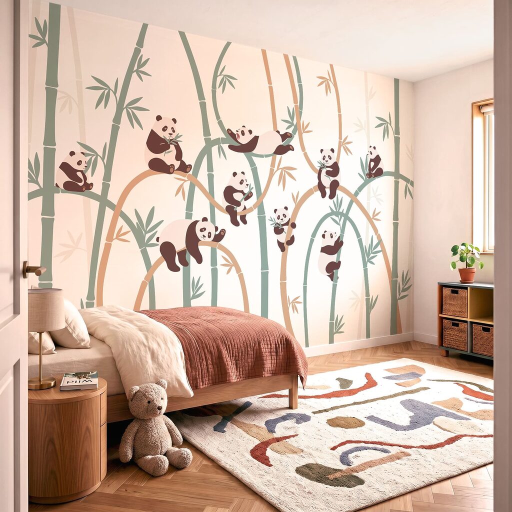 Pandas on a tree