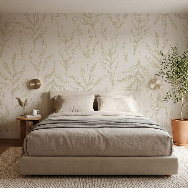 Pattern of leaves on a white background Pattern of leaves on a white background