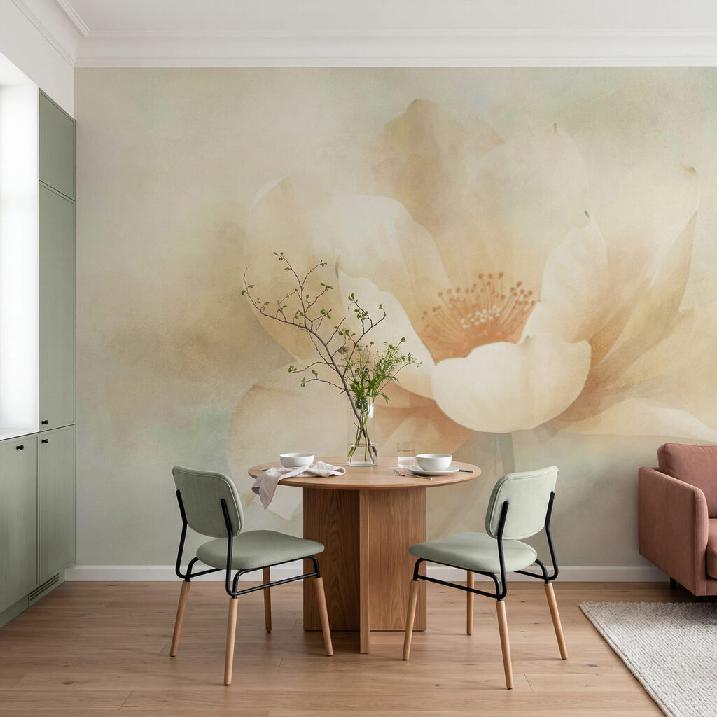 Soft petals in gentle hues Soft petals in gentle hues