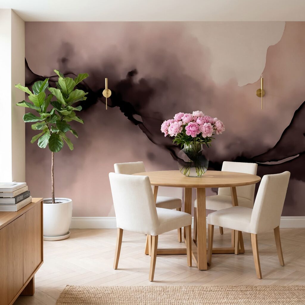 - Flowing abstract shades of calmness