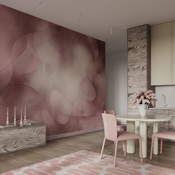 Pink and white background