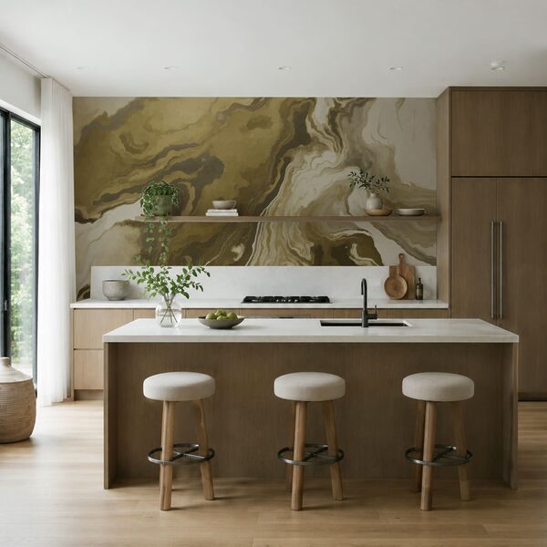 Wall mural Abstract fluid art in earthy tones (SKU: t01021v4) Wall mural Wall mural Abstract fluid art in earthy tones (SKU: t01021v4)
