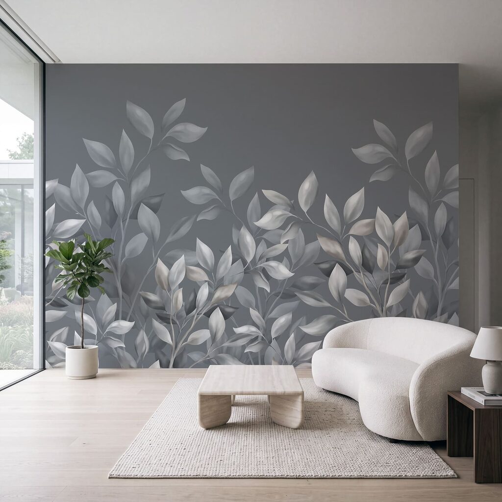- Elegant foliage on soft background