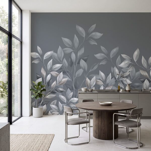 - Elegant foliage on soft background
