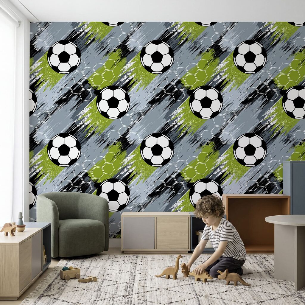 Pattern of football balls Pattern of football balls