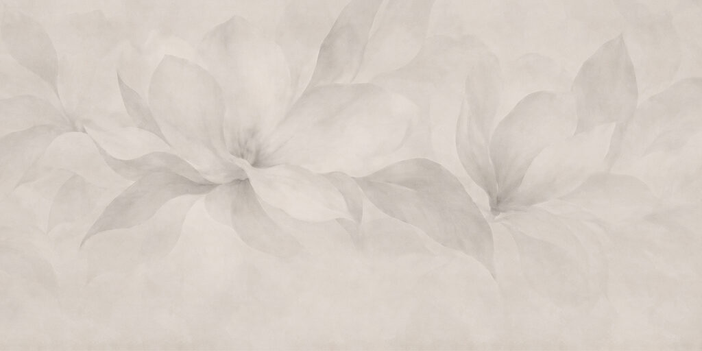 Wall mural Soft floral patterns in muted tones (SKU: t01057v1) Wall mural Soft floral patterns in muted tones (SKU: t01057v1)