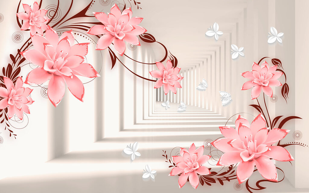 Floral beauty in soft pastel tones Floral beauty in soft pastel tones